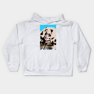 Trixie Mattel style pop art Kids Hoodie